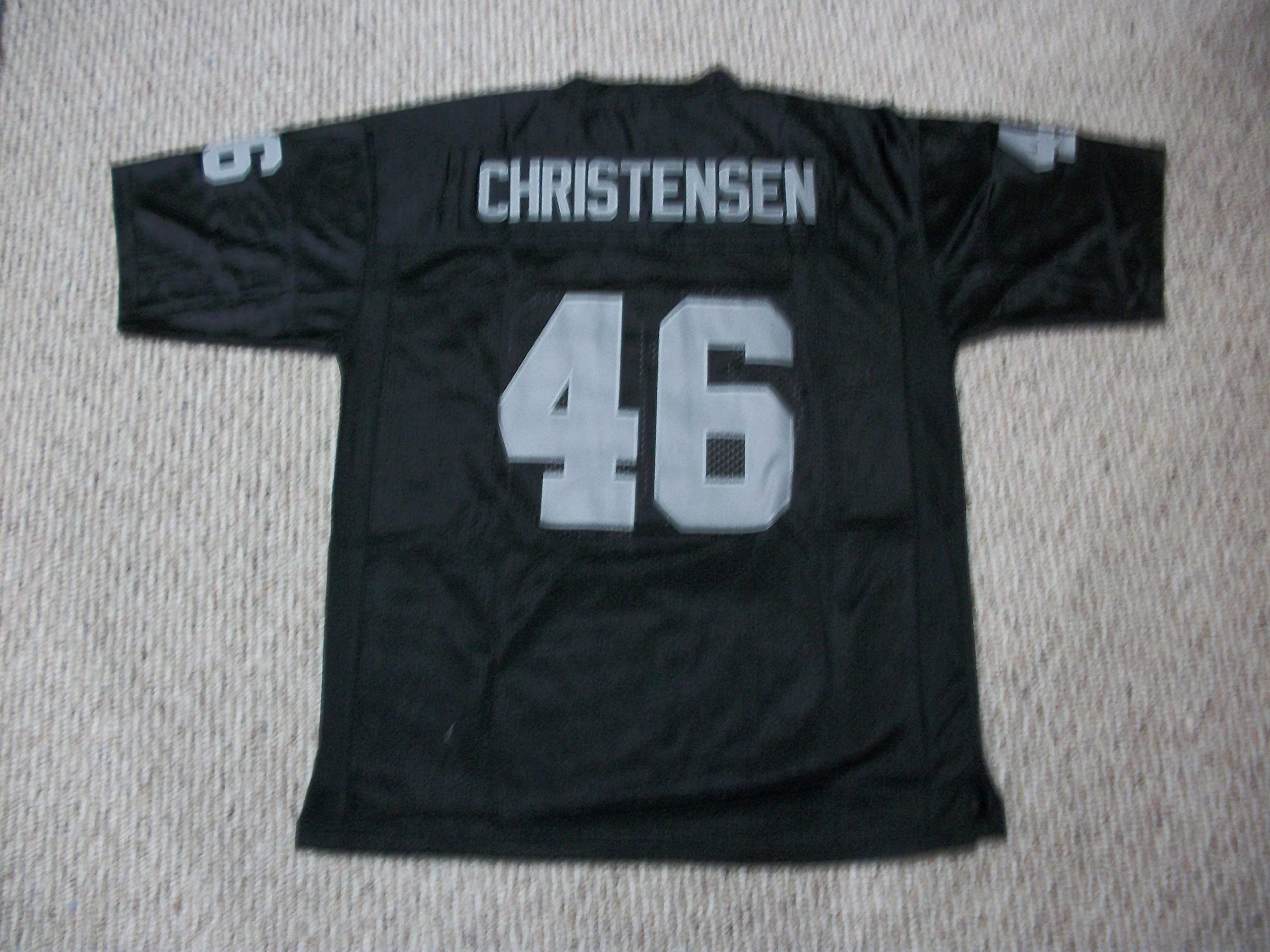 Amazon.com: Todd Christensen Jersey #46 Oakland/LA Custom Stitched