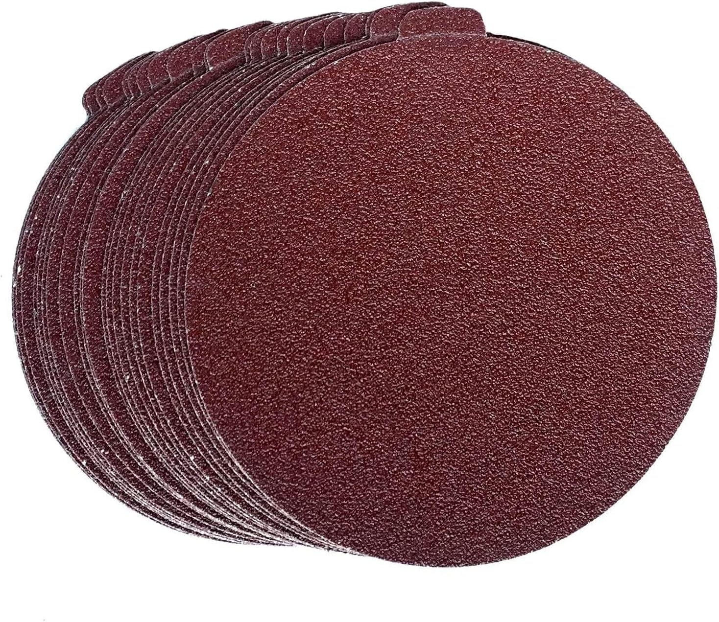 STARCKE Premium 8 Inch PSA Sanding Discs Bundle 40 & 80 Grit - Aluminum Oxide Self Adhesive Sticky Back Sanding Discs for Wood and Metal