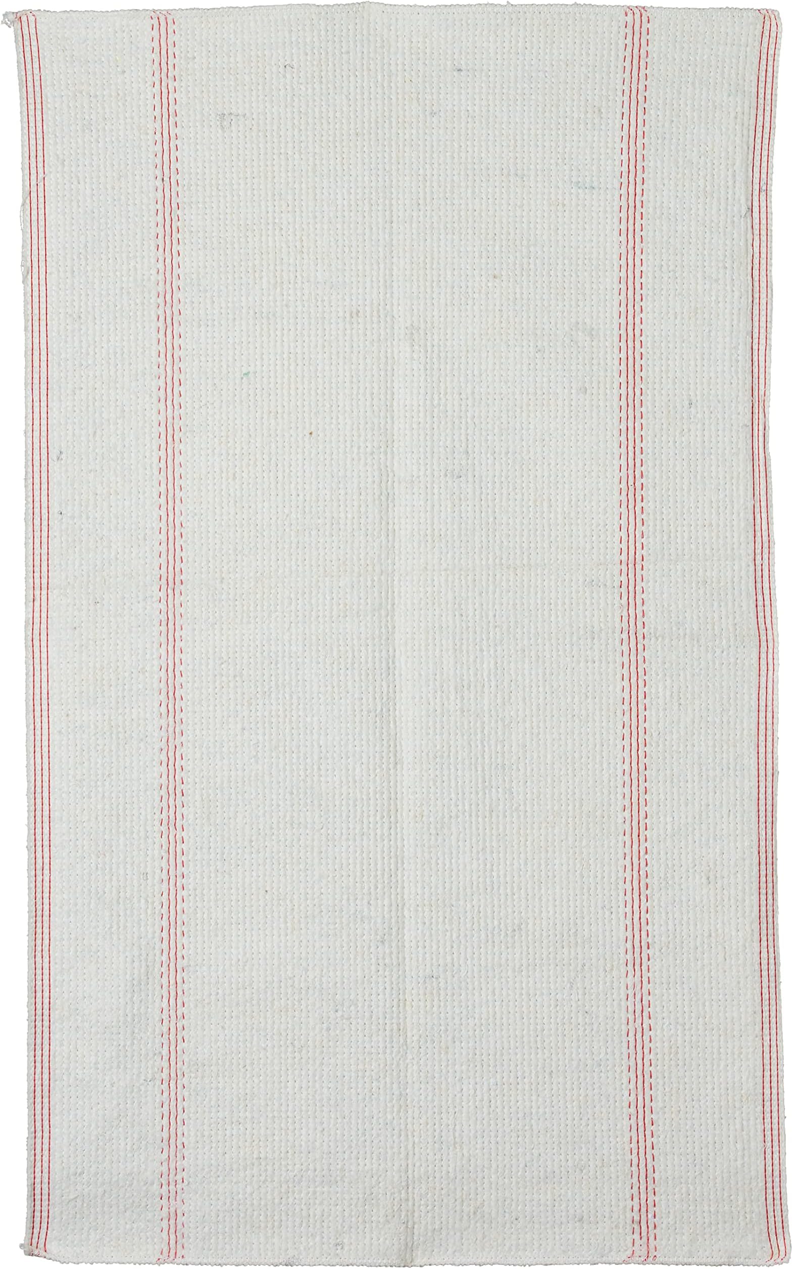 Textile Floor Cloth, Soft and smooth, durable, easy to wring out, 35.4 x 34.8 Cm, White, 1 Pc