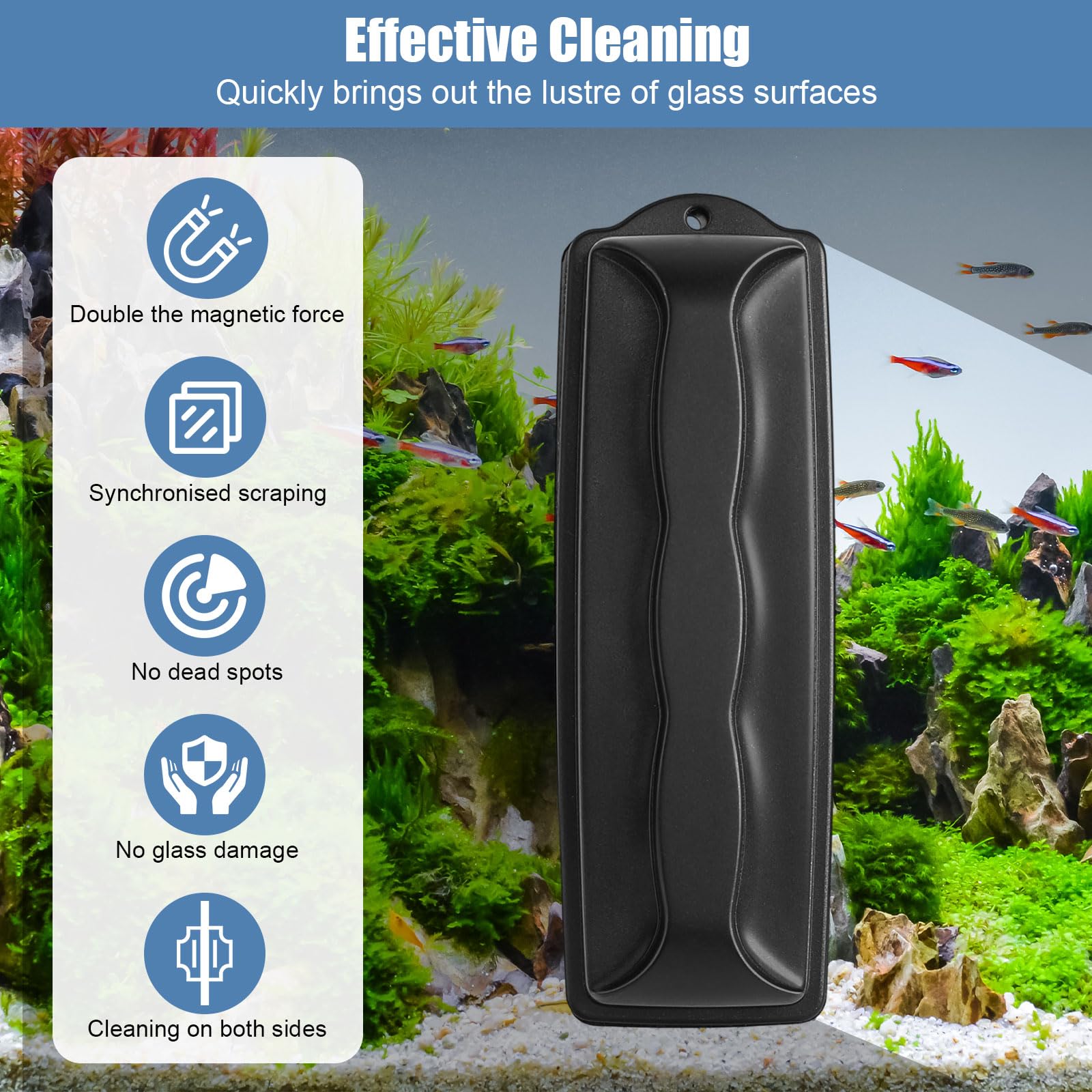 Nettoyant pour vitre d'aquarium