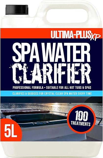 ULTIMA-PLUS XP Spa Water Clarifier - Transforms Hot Tub Water From Cloudy and Dirty to Crystal Clear - Suitable for all Hot Tubs, Spas and Pools (5 Litres)