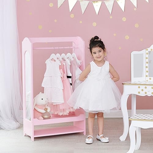 Miniatura 15 de Teamson Kids Moda Polka Dot Prints Bella Toy Dress Up Unidad - Rosa/Blanco