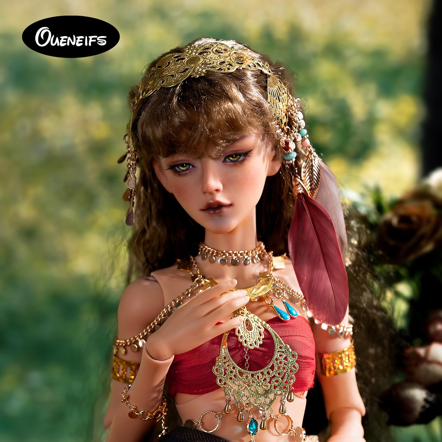 Oueneifs 1/4 Anubis Fullset H BJD lalka żywica zabawka dla dzieci w wieku 15 lat