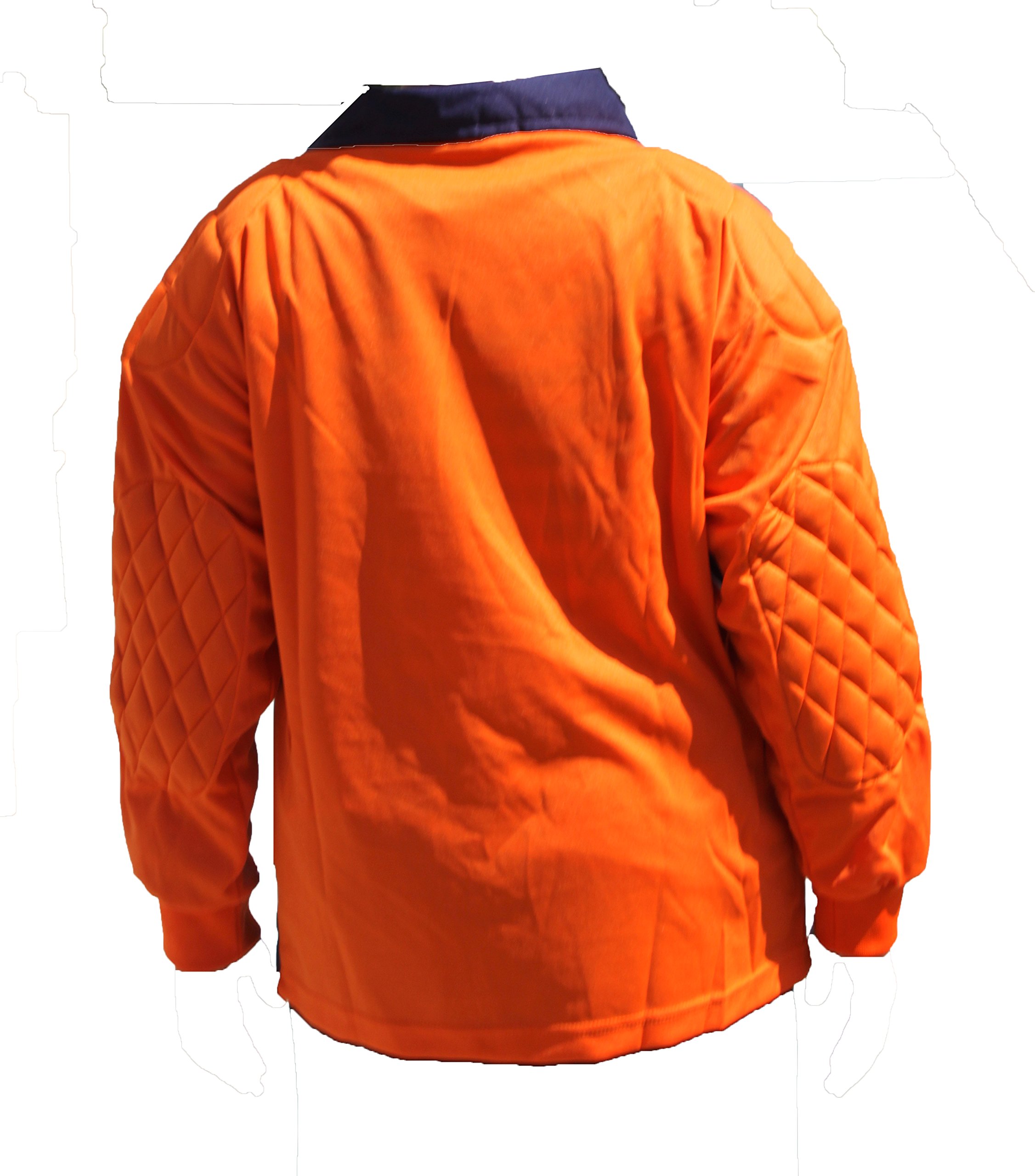Lisaro Maglia da Portiere a Maniche Lunghe, Arancione/Nero, Arancione/Nero
