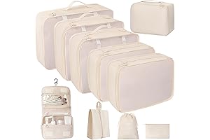 Ultimate 10-Piece Packing Cubes for Seamless Moves