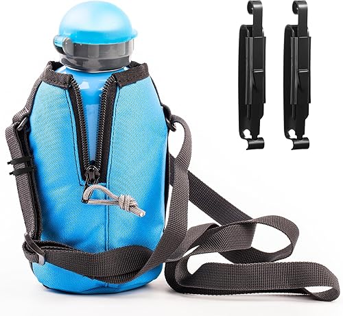 Miniatura 5 de 20 piezas de clip de metal para cinturón reutilizables para correa deslizante para acampar al aire libre cinturón hervidor de agua bolsa mochila