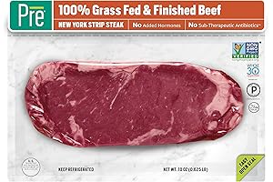 Pre New York Strip Grass-Fed Beef