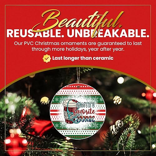 Miniatura 2 de Regalo favorito de Santa para enfermera RN NP APRN LPN CNA LVN Adorno de cuidado de la salud  Oranment de Navidad  Decoración de árbol de Navidad