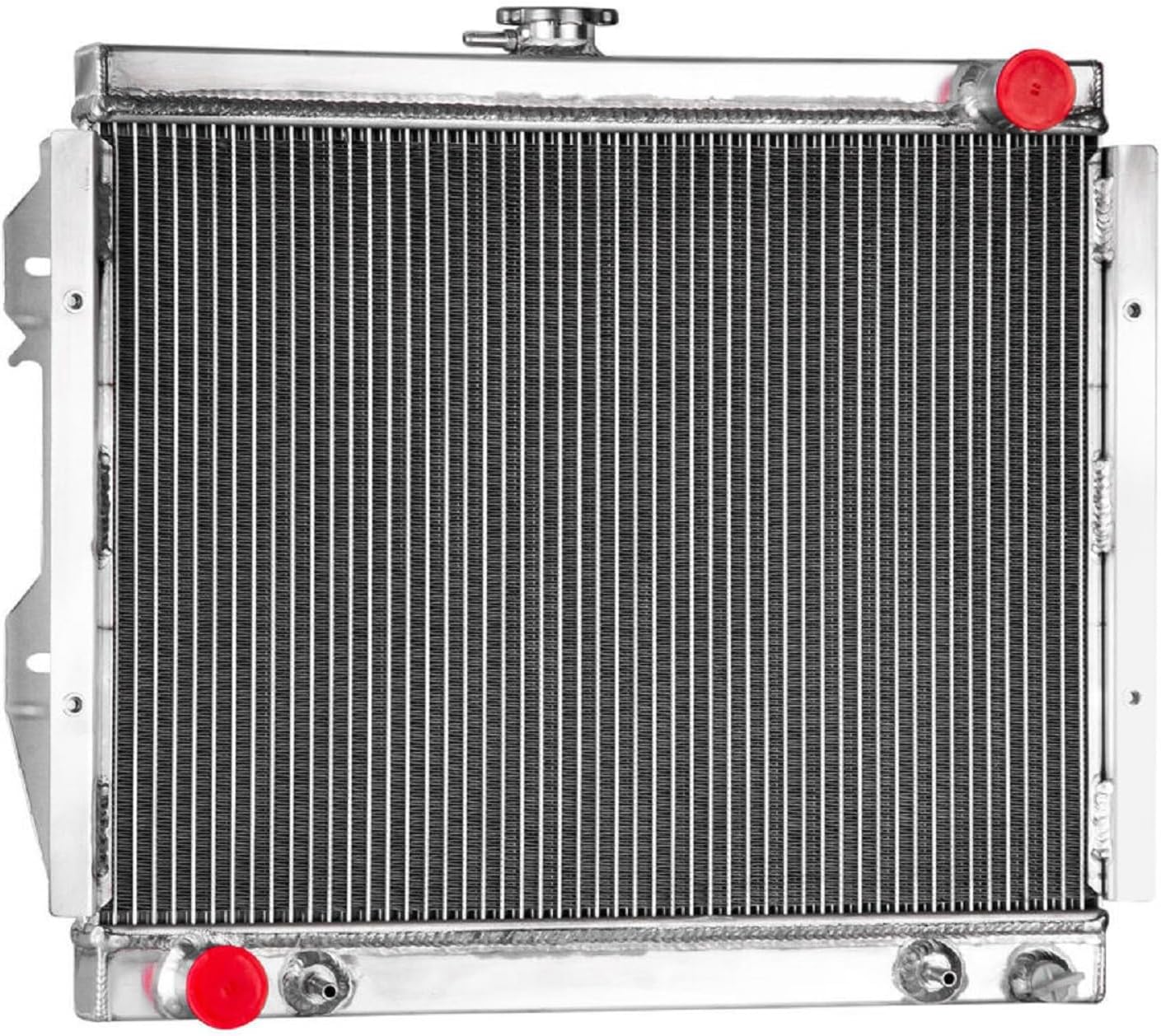 All Aluminum Radiator Replacement for 1984-1995 86 Toyota Pickup 4 Runner SR5 DLX AT 2.4L L4 1985 1986 1987 1988 1989 1990 1991 1992 1993 1994 3 Rows Radiators