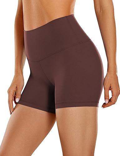 CRZ YOGA Butterluxe - Pantalones cortos de ciclismo para mujer de 2.5 pulgadas, 4 pulgadas, 6 pulgadas, 8 pulgadas, cintura alta, para