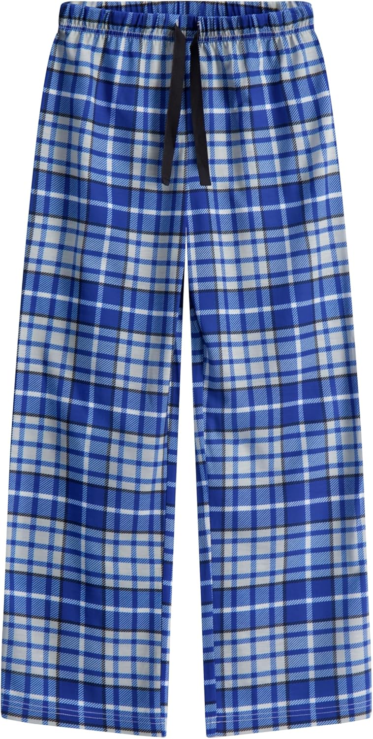 US Angels 3-Pack Boys Pajama Pants - Soft Micro Fleece OR Jersey Knit PJ Bottoms for Kids - Boys Sleepwear, Size 7-20 - Image 5