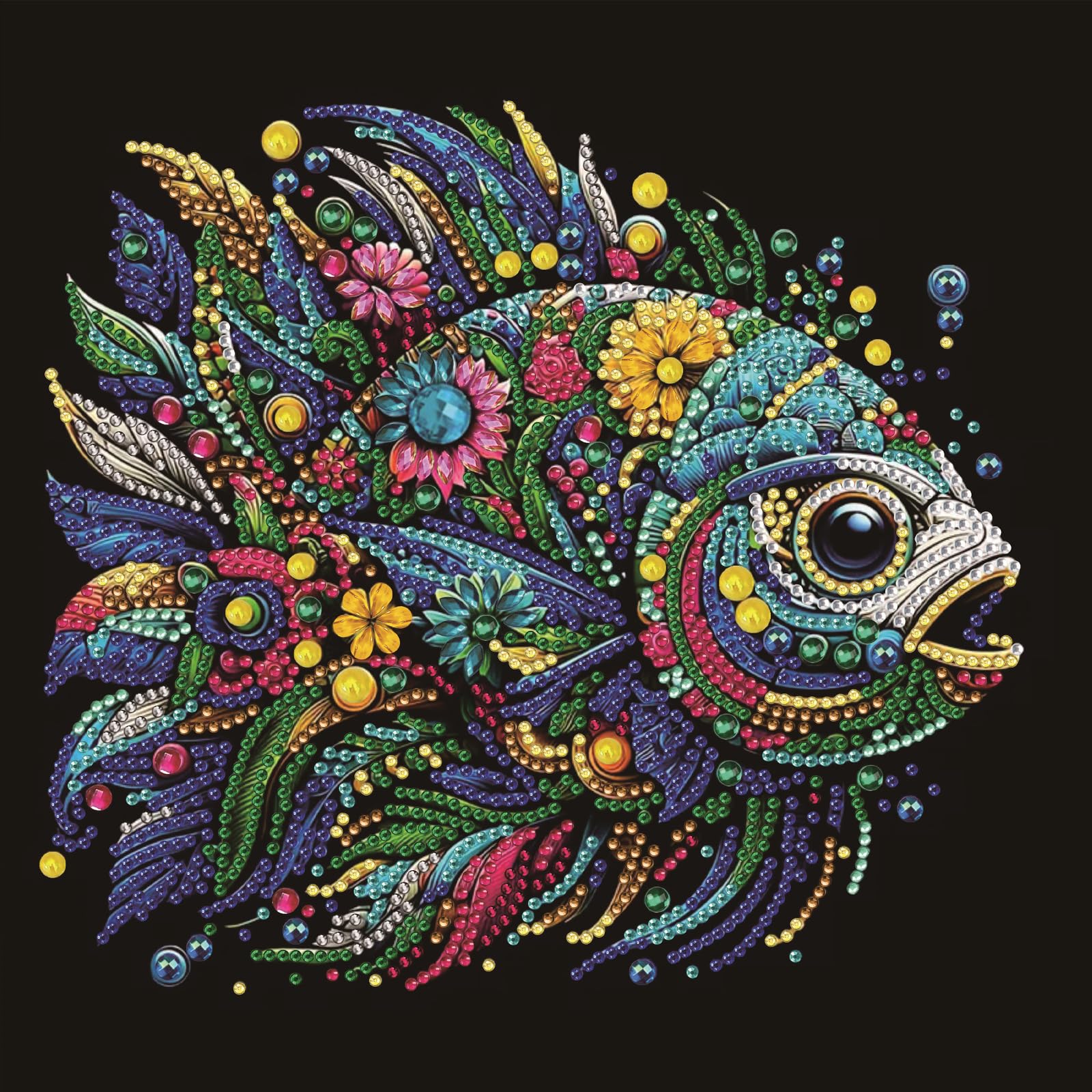 Animal Special Shaped 5D DIY Partial Drill Diamond Dots Paintings for Adults Beginners Home Decor Diamonds Paintings Gem Art Crystal Diamond Art 11.81 X11.81inch
