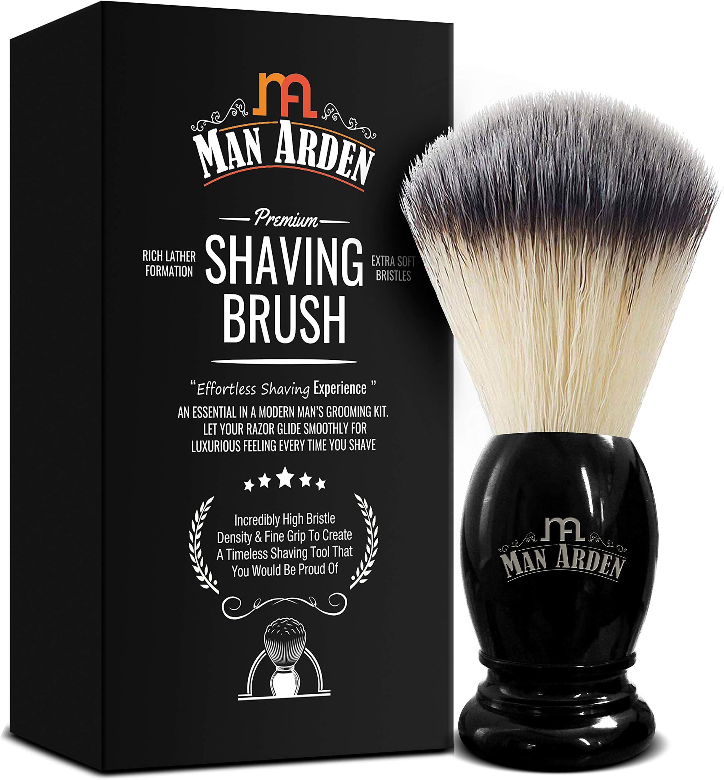 Man Arden Premium Shaving Brush With Extra Soft Bristles