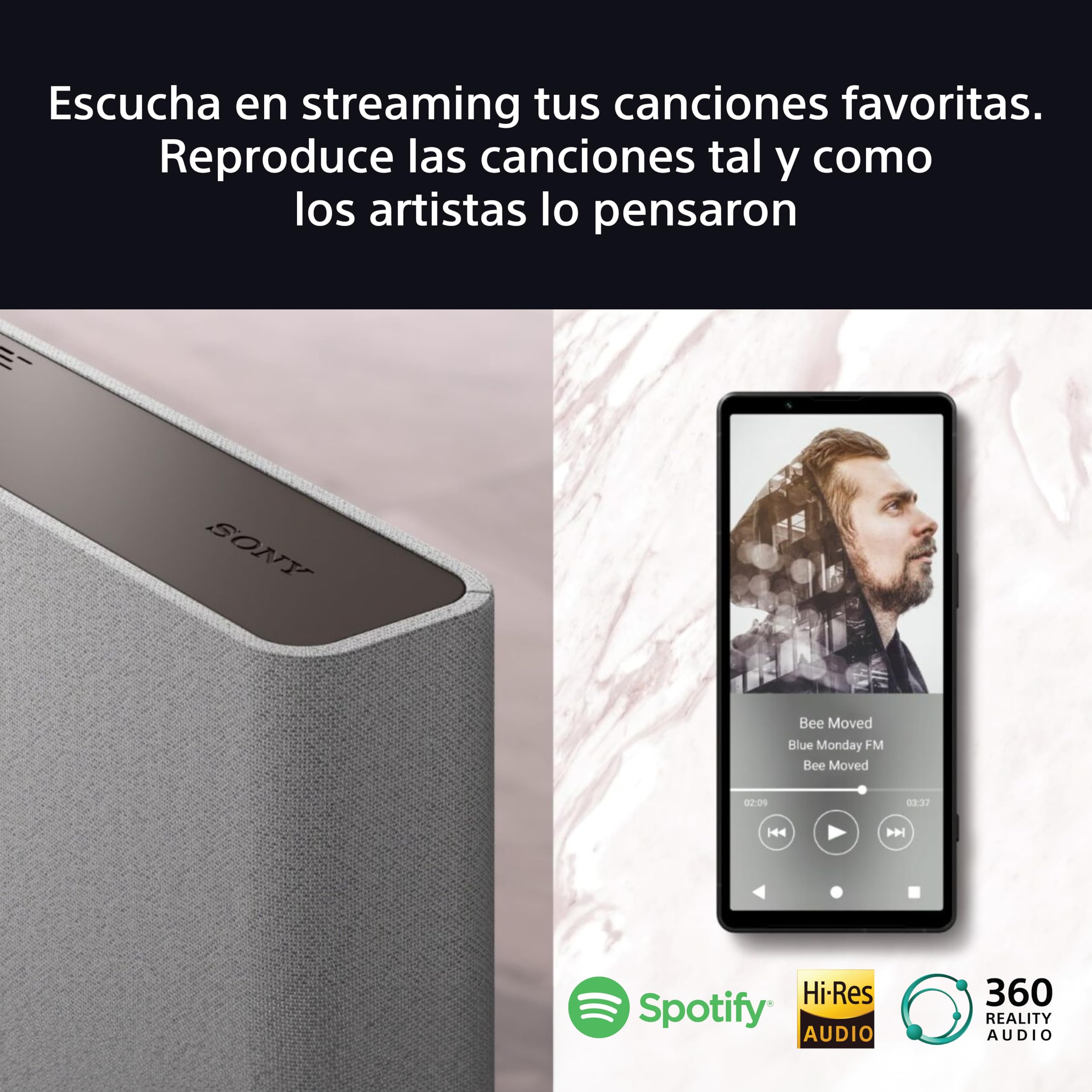 Sony BRAVIA Theatre Quad – Dolby Atmos® Home Cinema con 4 Altavoces, Wi-Fi®, Bluetooth®, 360 Spatial Sound Mapping, Modelo 2024