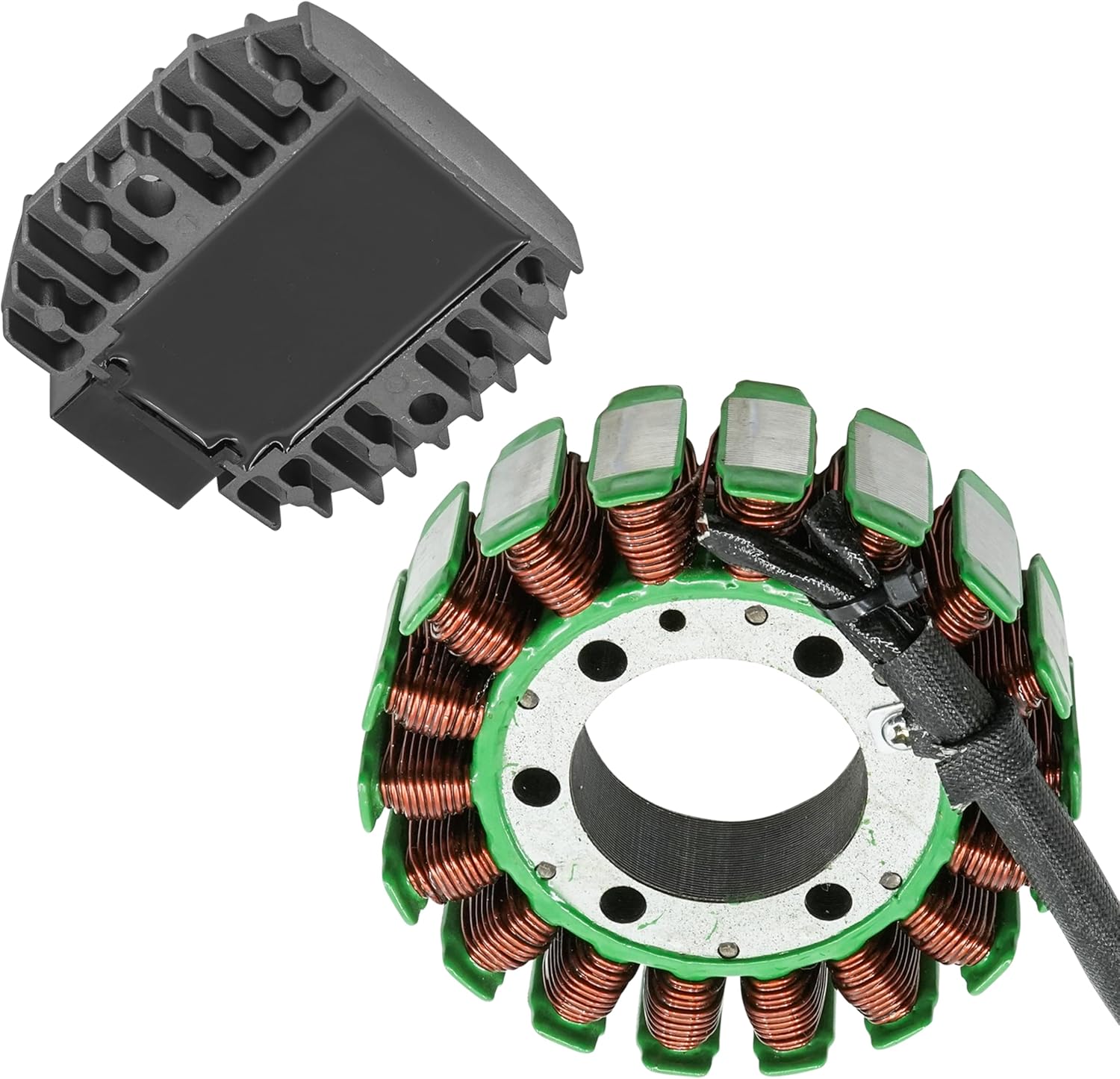 Caltric Stator and Regulator Rectifier Compatible With Kawasaki VN800A Vulcan 800 1995 1996 1997 1998 1999 2000-2005
