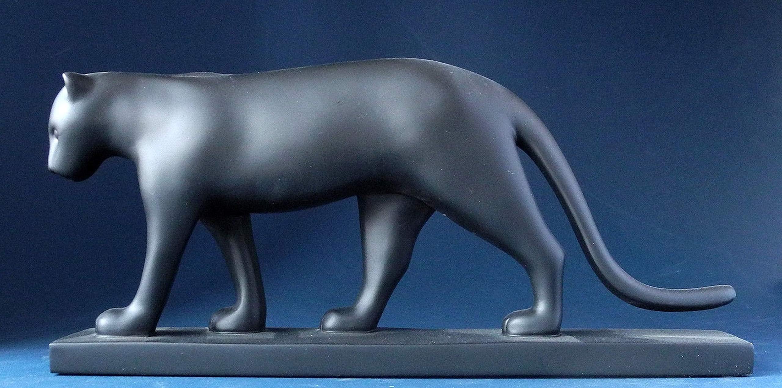 Museum replica statue Black Panther