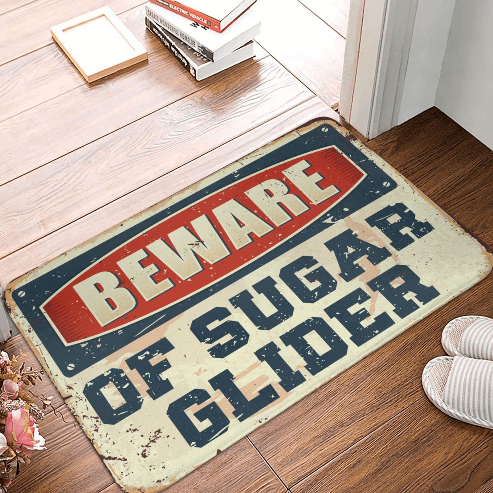 Paillasson Beware of Sugar Glider Dorm Sweet Dorm 65x90 cm