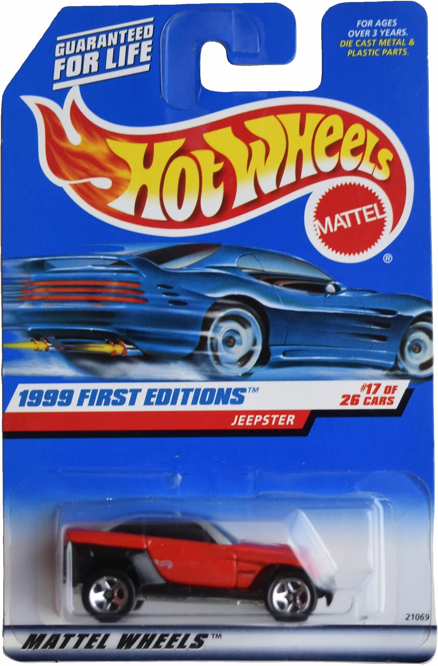 Jeepster, 1999 First Editions 17/26 [red]