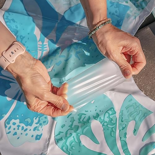 Miniatura 9 de GEAR AID Tenacious Tape - Parches flexibles para reparación de vinilo y tela, transparentes, dos parches de 3 x 5 pulgadas