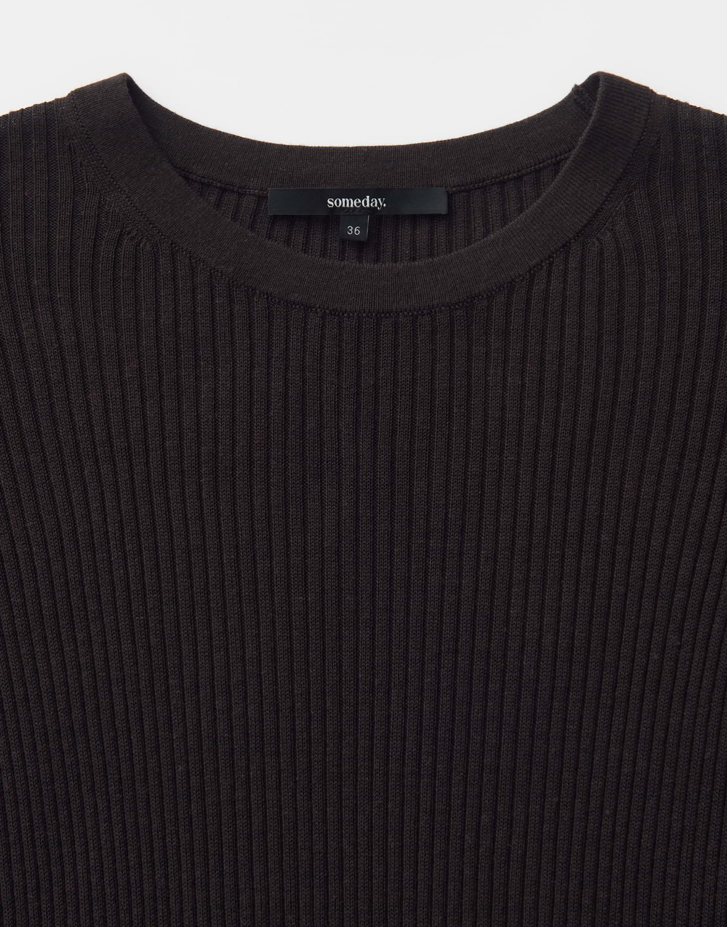 someday Damen Pullover | Sommerliches Stricktop aus Lyocell Leinen Mix Slim Fit
