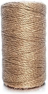 600 Ft Jute Rope Natural Jute Twine String Thin Rope for Gift Box Packing Decorating Gardening