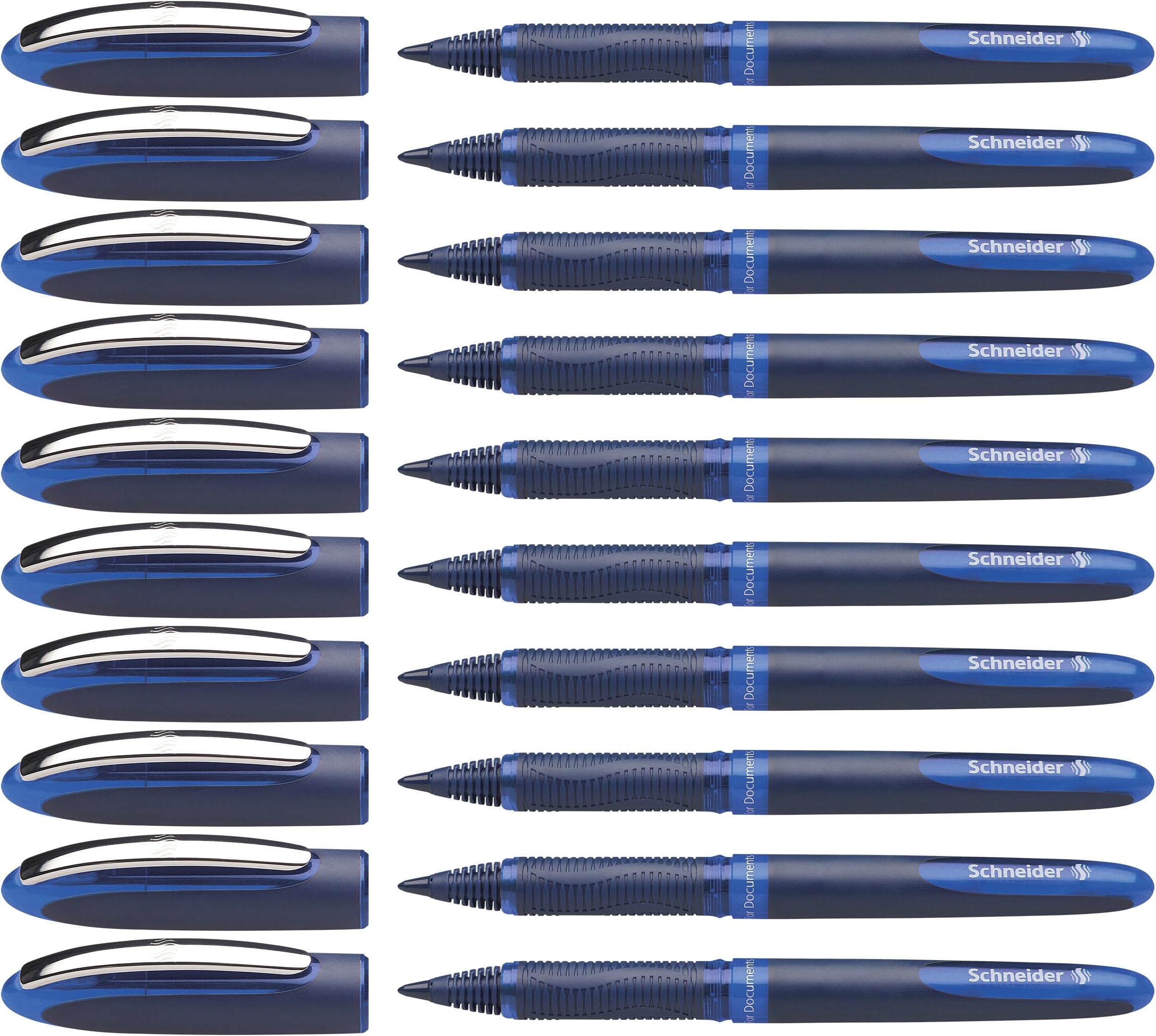 ONE Business Rollerball Pen, 0.6mm, Blue, Box of 10 (183003)