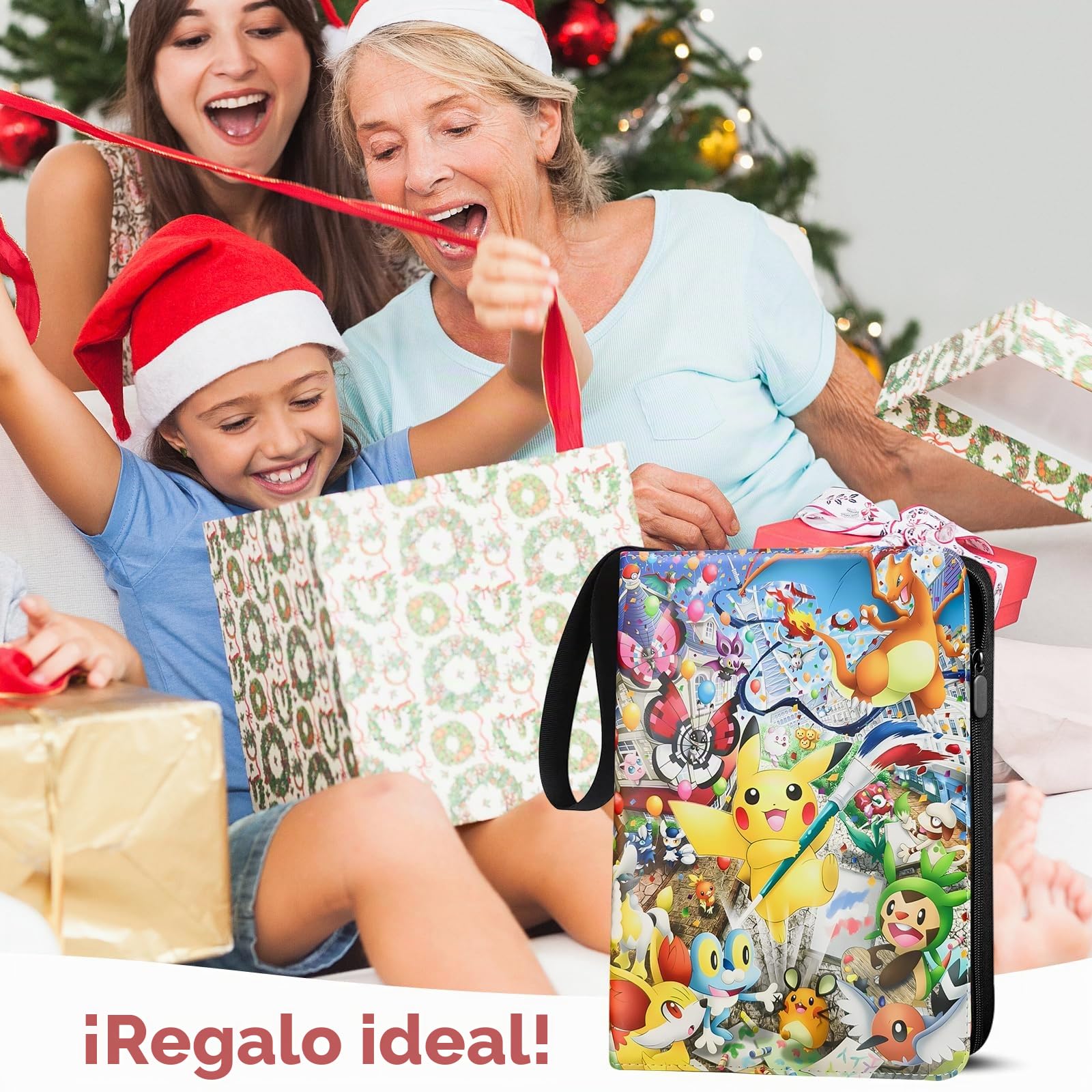Álbum de recortes para tarjetas, 50 páginas, 900 tarjetas de capacidad, PU impermeable, álbum de tarjetas coleccionables, carpeta portátil, carpeta de tarjetas, cuaderno de 9 bolsillos, colección de
