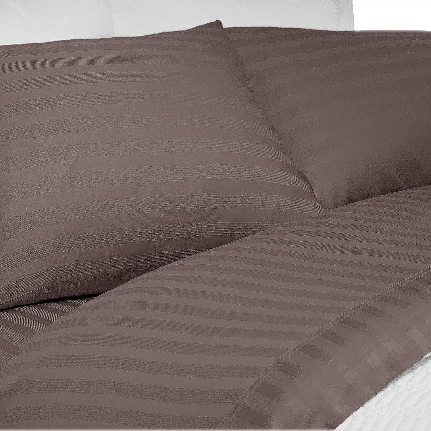 Blue Ridge Home Fashions Elle EL660014 Ultrasoft Bamboo Sheet Set, Chocolate, King