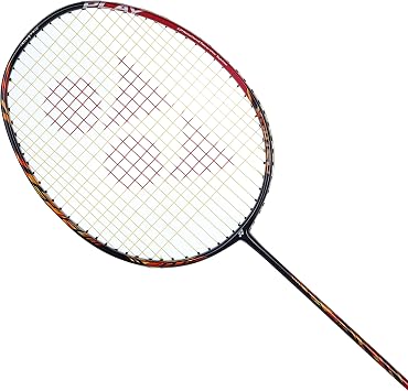 YONEX Astrox 99 Play Graphite Strung Badminton Racket with Full Racket Cover (Cherry Sunburst) | for Intermediate Players | 83 Grams | Maximum String Tension - 28lbs