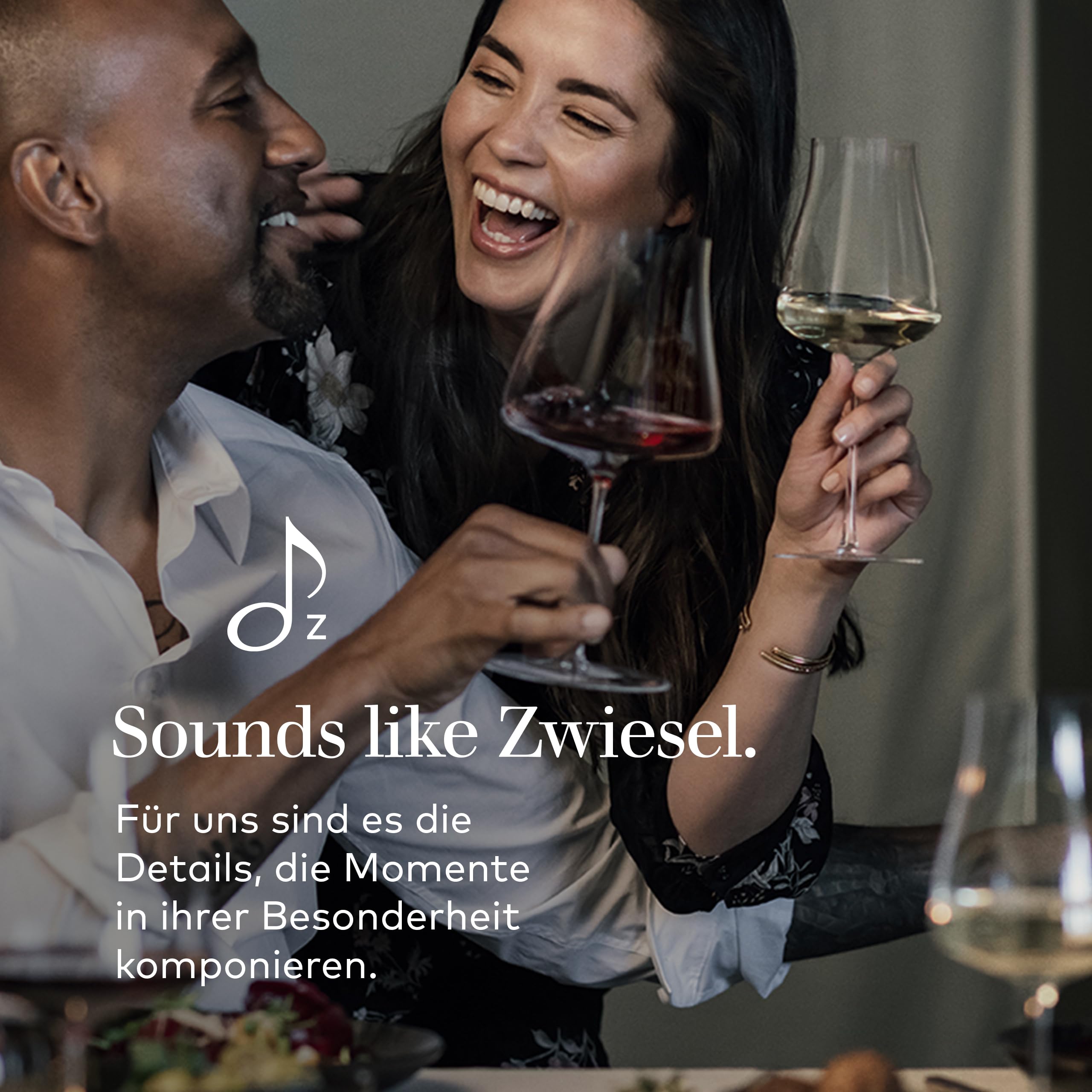 Zwiesel Glas Kieliszki do wina, aksamitne i bujne Simplify (zestaw 2 szt.), ręcznie dmuchane kieliszki do wina, wysokiej jakości kryształowe szklanki Tritan® do wina (nr art. 122056)