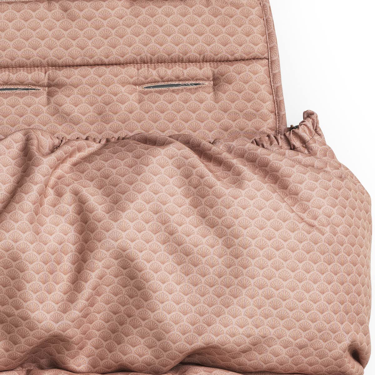 Elodie Details Saco de Abrigo Convertible para Cochecito Universal - 2 en 1, Colchoneta para silla de paseo y Saco - Pink Nouveau