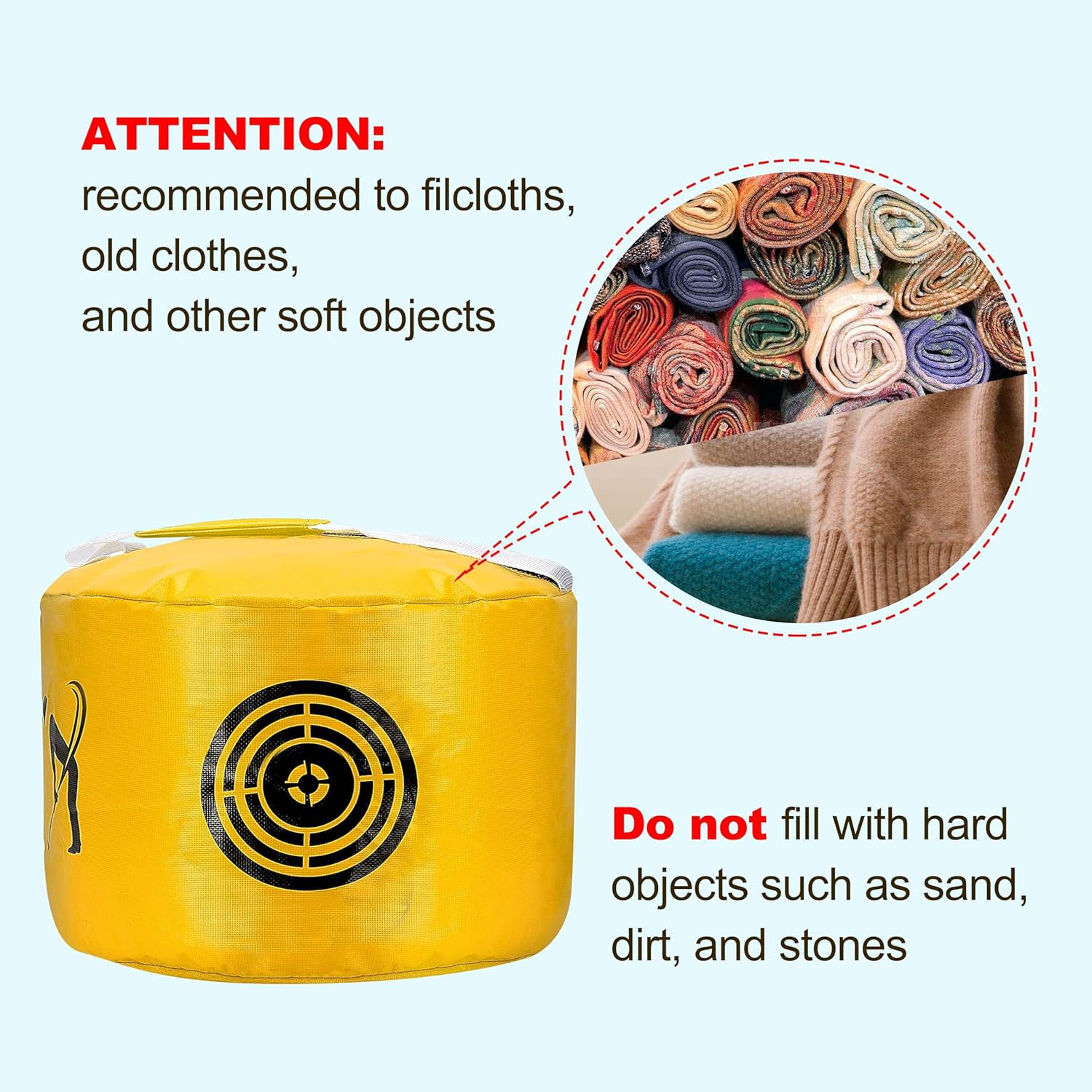 Golf Impact Bag Golf Hitting Bag Hitting Bag Golf Impact Power Smash Bag Swing Training Aids Waterproof Durable - Image 4