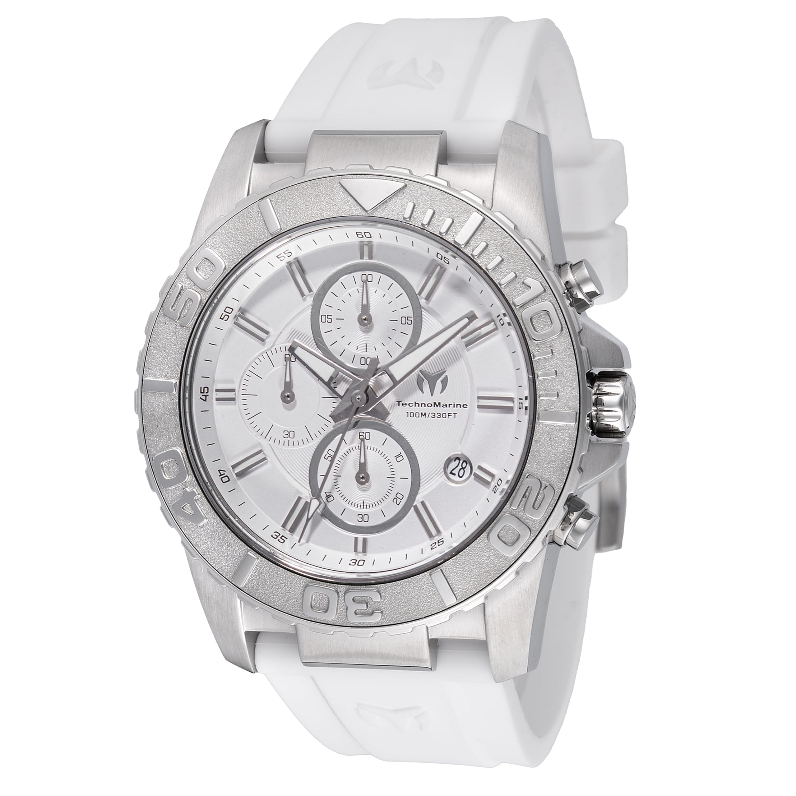 TechnoMarine Sea Grace Men's Watch 45mm, White (TM-725006)