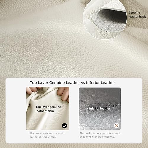 Miniatura 7 de Sofá reclinable eléctrico con puerto USB para sala de estar, sofá moderno de cuero de 3 plazas, cómodos sofás para oficina, dormitorio, apartamento