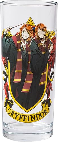 Miniatura 5 de Silver Buffalo Harry Potter Character Crests - Juego de vasos de 4 piezas 10 onzas