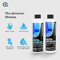 Vista 7 de Kit Químico MAV AquaDoc para Jacuzzi - Incluye clarificador de agua de 16oz y antiespumante de 16oz para jacuzzis
