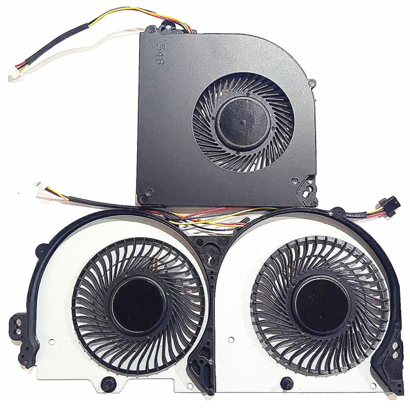 Ventilateur CPU GPU Double Refroidissement Clevo P950 T97 4W DC5V