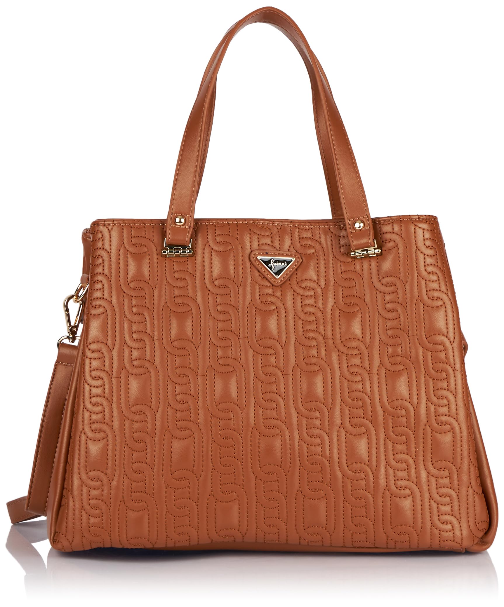 NALLY Women's Camel Handbag, Camel, One size