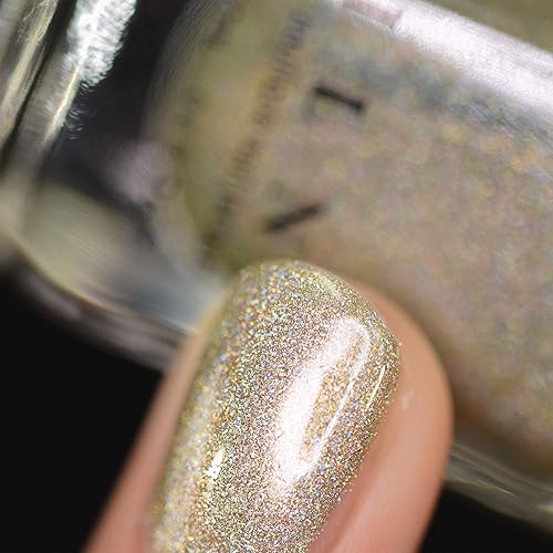 Miniatura 889 de ILNP Madison Ave Esmalte de uñas holográfico metálico rosa antiguo