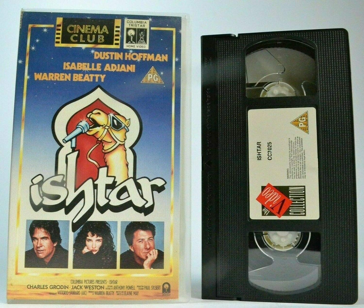 Ishtar [VHS] : Warren Beatty, Dustin Hoffman, Isabelle Adjani, Charles ...