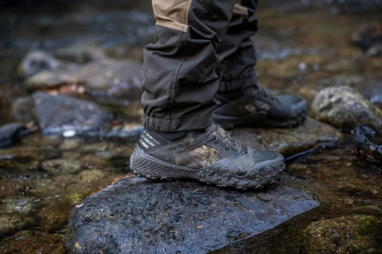 Irish Setter, VaprTrek, Men’s, 8", Waterproof, Insulated 800g, Hunting Boot, Mossy Oak Country Roots