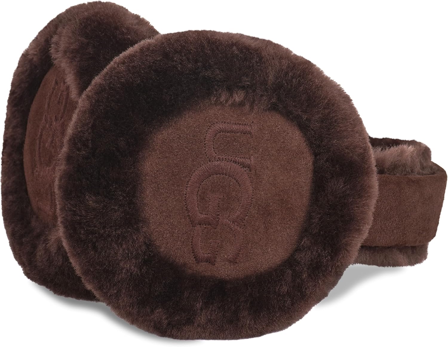 UGG イヤーマフSheepskin Embroidery Earmuff UGG Women's Sheepskin Embroidery Earmuff in Black, O/S