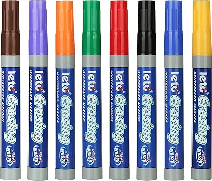 8 Stuck Whiteboard Marker Stifte In Bunt In 8 Farben Nachfullbar Leicht Zu Entfernen Fur Deutliche Schrift In Der Schriftbreite Rund 2 Mm Von Amathings Amazon De Burobedarf Schreibwaren