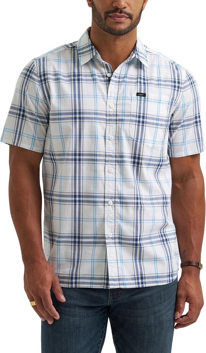Lee Men's All Purpose Classic Fit Short Sleeve Shirt
