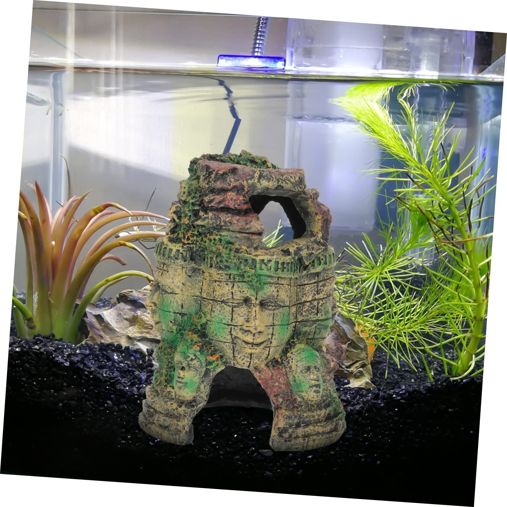 Suplemento para Terrarios Decoración De Resina Cueva para Reptiles Vívidos