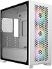 Cooler Master Elite 301 White Micro-ATX High Airflow PC Case, 365mm GPU Max, 280mm AIO Max, Type C, Tempered Glass, Triple 120mm PWM Fan, Intakes Grill, Breathable PSU Shroud
