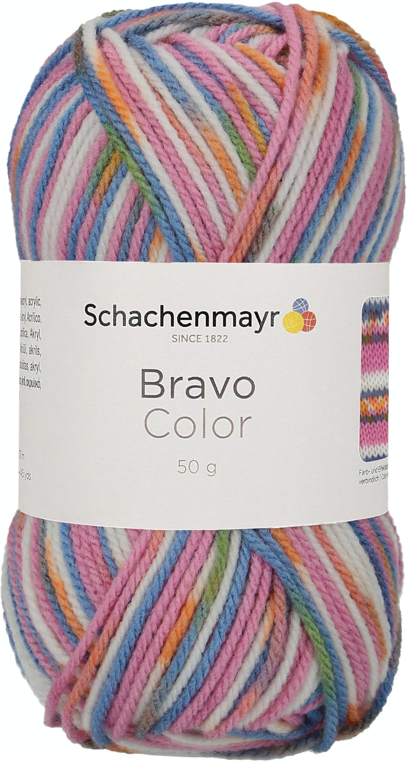 Schachenmayr Bravo Color Handstrickgarn 9801421-02117 candy color