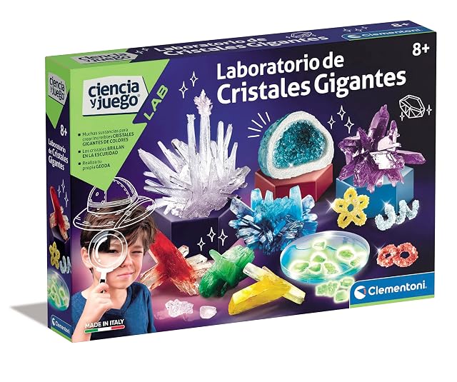 Clementoni - Laboratorio de Cristales Gigantes