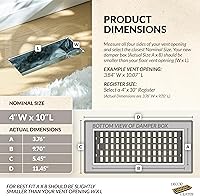 Vista 4 de Placa embellecedora cromada Decor Grates con ornamento