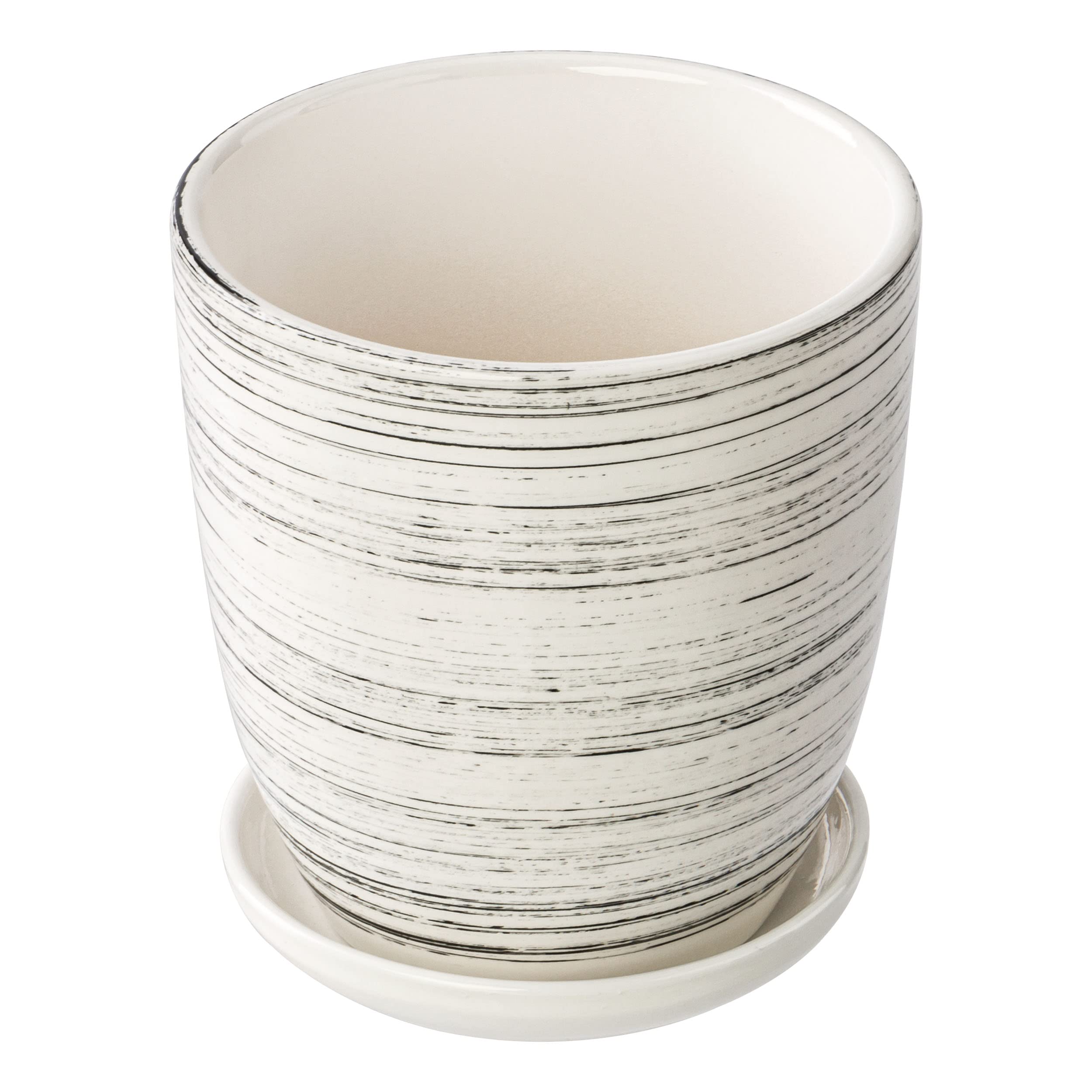 Sottovaso Rotondo In Plastica Botle – 15,5 Cm – Bianco – Resistente UV E Gelo Per Interni/Esterni - 2